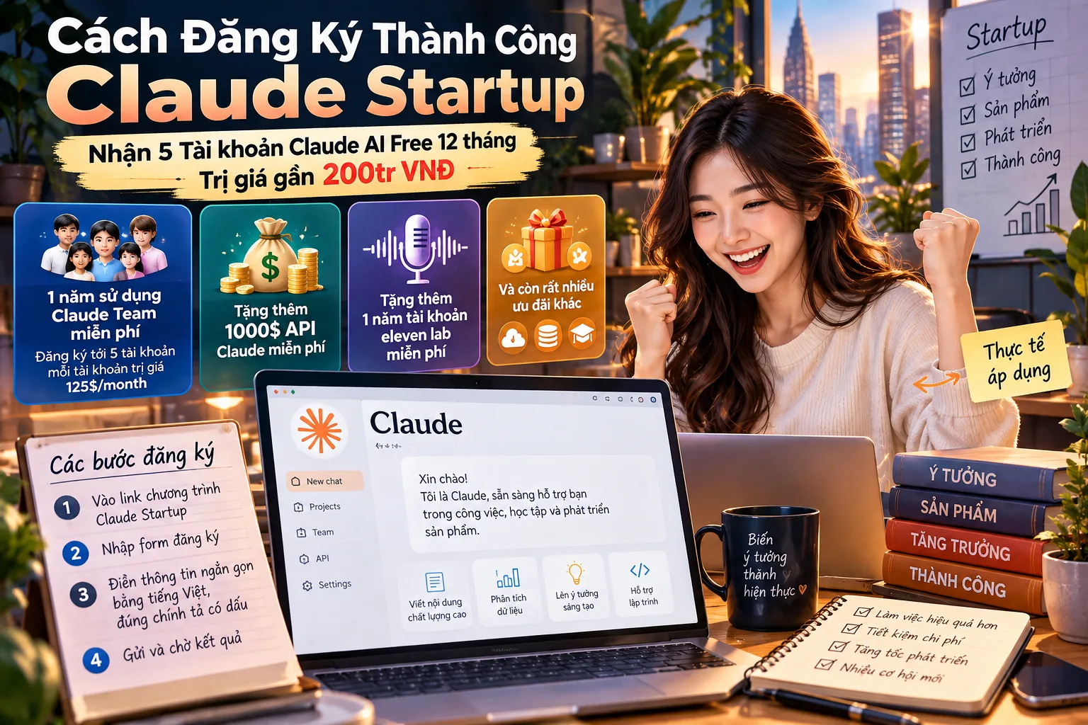 Cách đăng ký Claude Startups thành công: Điều kiện và quy trình