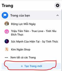 tạo fanpage facebook chuẩn bán hàng