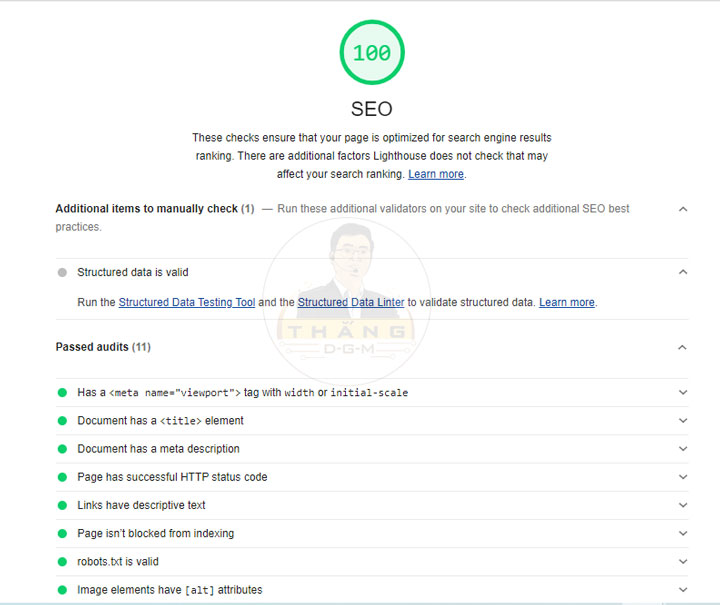 thiết kế website phải chuẩn seo google