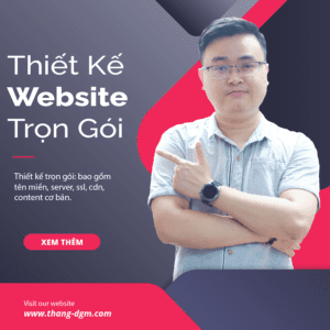 dịch vụ thiết kế website trọn gói