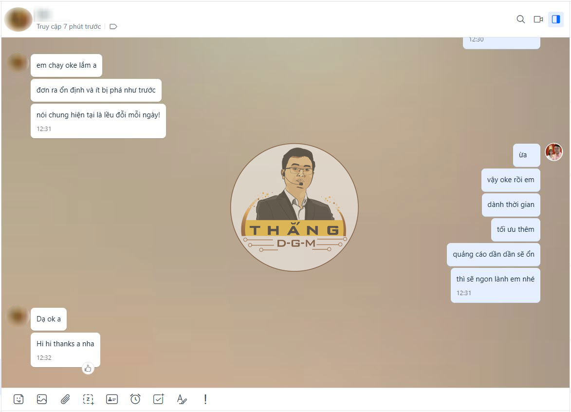 feedback khách đã sử dụng khóa học videos tối ưu quảng có facebook ads