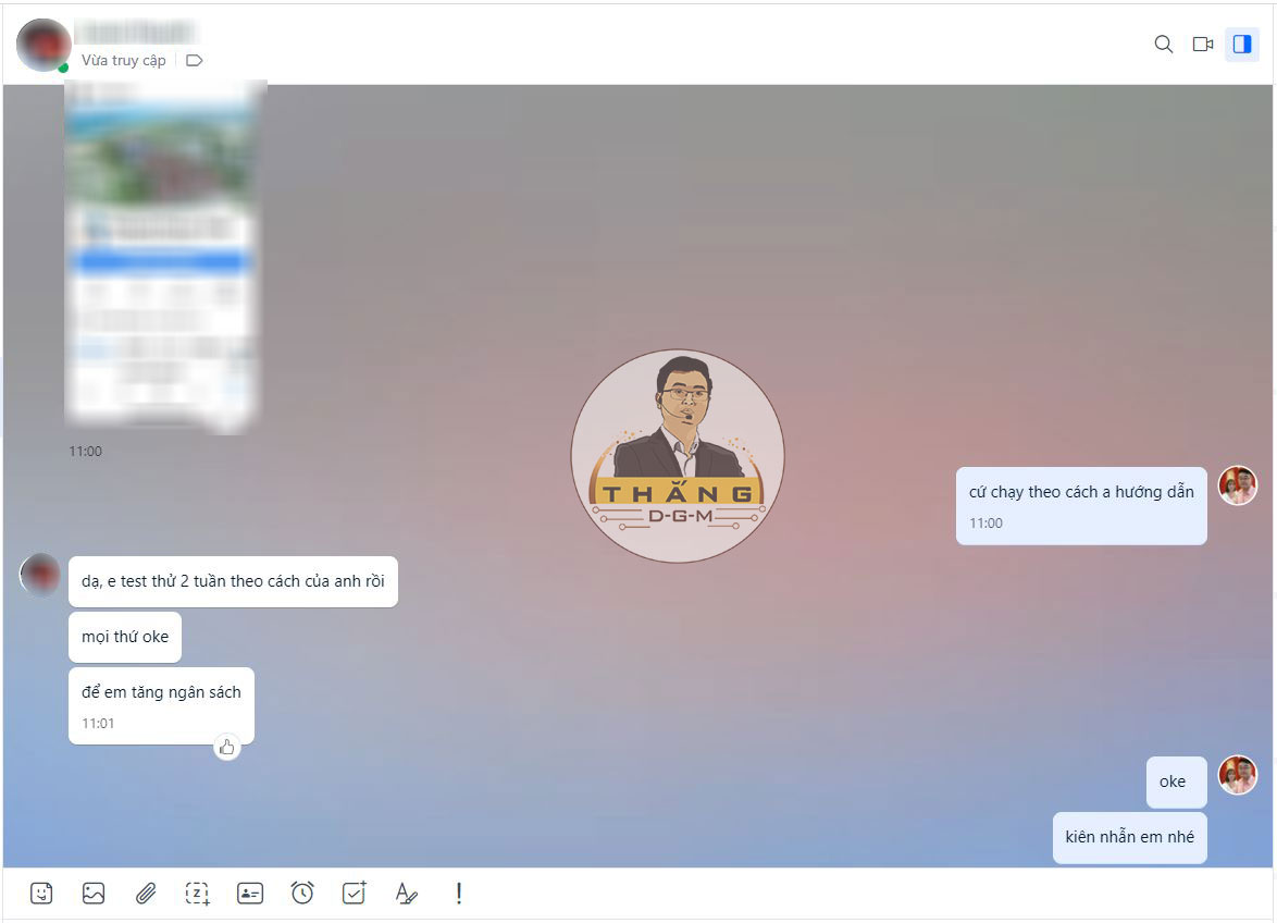 feedback khách đã sử dụng khóa học videos tối ưu quảng có facebook ads
