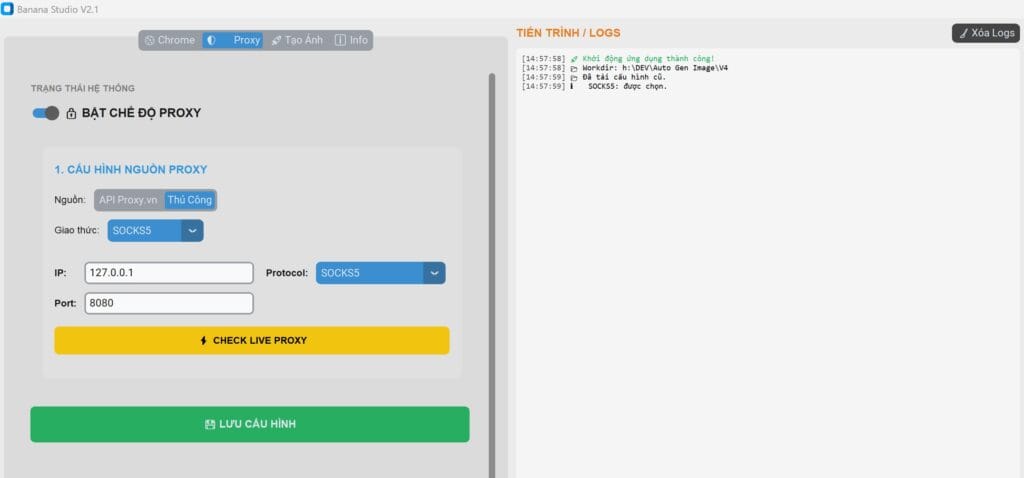 BANANA STUDIO – Công Cụ Tạo Ảnh Không Giới Hạn