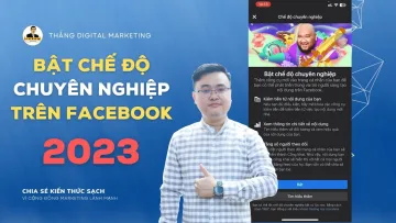 Cách Bật Chế Độ Chuyên Nghiệp Trên Facebook Cá Nhân 2023