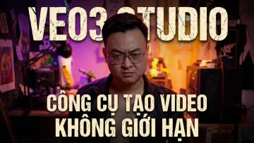 veo3 studio công cụ tạo video không giới hạn