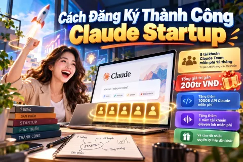 Cách Đăng Ký Thành Công Claude Startup